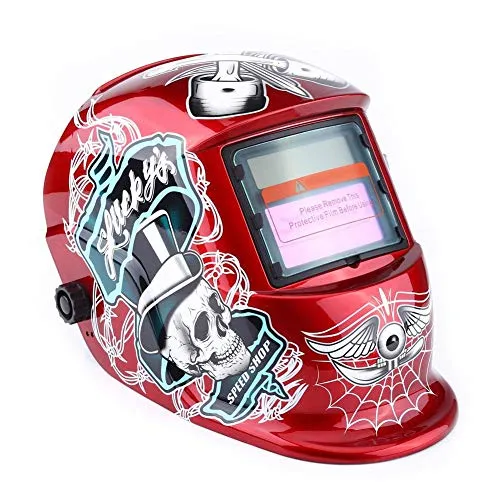 Ejoyous Automatik Schweißhelm mit Solarbetrieb