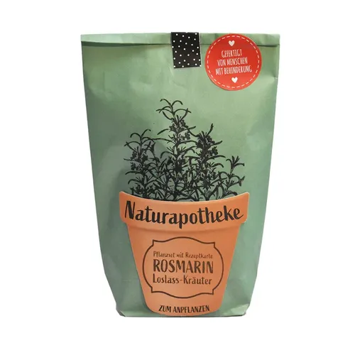 DIY NATURAPOTHEKE ROSMARIN ENTSPANNUNGSBAD ZUM ANPFLANZEN VON WUNDERLE NEU OVP