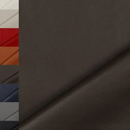Leder & Vinyl Braun von MAGAM-Stoffe