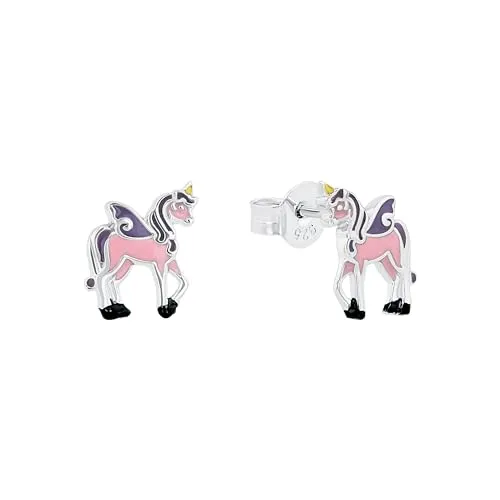 Prinzessin Lillifee Ohrstecker 925 Sterling Silber in lila von Prinzessin Lillifee
