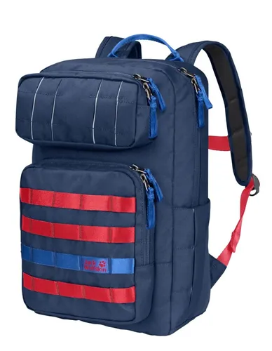 Jack Wolfskin Alltags-Rucksack Little Trt - 15L für Kids - Taschen für Kinder ab 6 Jahren, aus recyceltem Kunststoff, mit vielseitigen Befestigungsschlaufen und reflektierender Oberfläche für Sicherheit unterwegs.