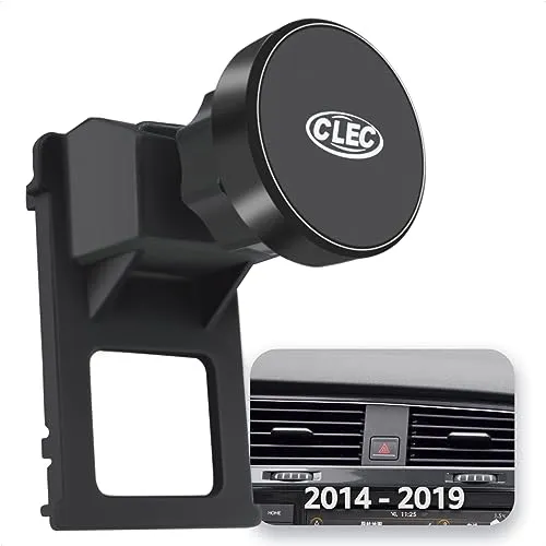 AYADA Clec Telefonhalterung, kompatibel mit Golf 7, Starke Magnete, stabil, 360 ° drehbar, Freisprecheinrichtung, Telefonhalterung 2014 2015 2016 2017 2018 2019 Zubehör (magnetisch)