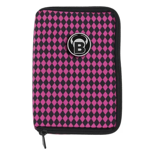 BULL'S TP Premium Dartcase Pink / Schwarz | Dart Case Tasche für Dartpfeile Etui