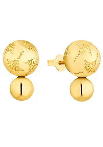 JOOP! Ohrstecker Edelstahl Damen Ohrschmuck, 1,6 cm, Gold von JOOP!