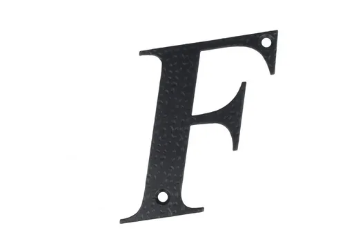 Schwarz Beschichtete Hausnummern 0-9 Buchstaben A-h Hausziffern Zimmertürnummern Landhausstil F