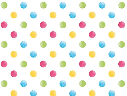 BSB Grußkarten Geschenkpapier - Röllchen - 70x150 cm - BSB - bunte Punkte