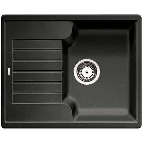 BLANCO ZIA 40 S Granitspüle aus SILGRANIT anthrazit in grau von BLANCO