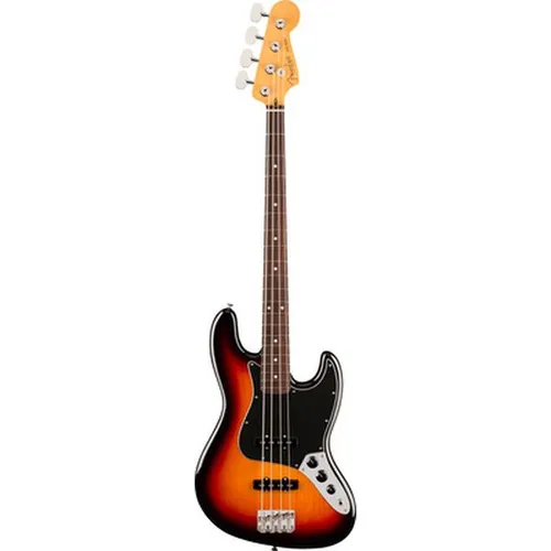 Fender Am Pro Clsc J-Bass RW 3TS - Jazz E-Bass mit Erle-Korpus und Ahorn-Hals; ideal für professionelle Musiker; inklusive Deluxe Gig Bag für optimalen Schutz.