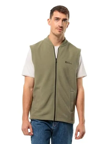 Jack Wolfskin Herren Light CURL Vest M in grün von Jack Wolfskin