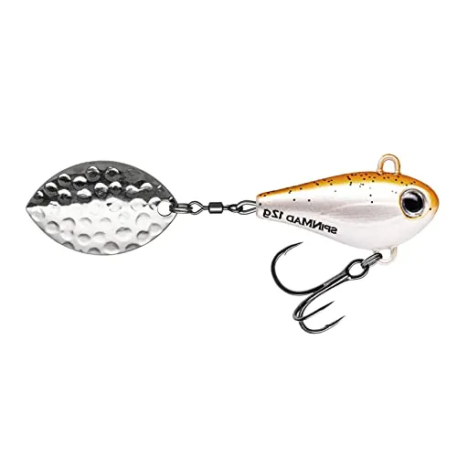 SpinMad Jigmaster 12g Jigspinner - Bleikopf Spinner, Farbe Lieblingsköder:Whisky
