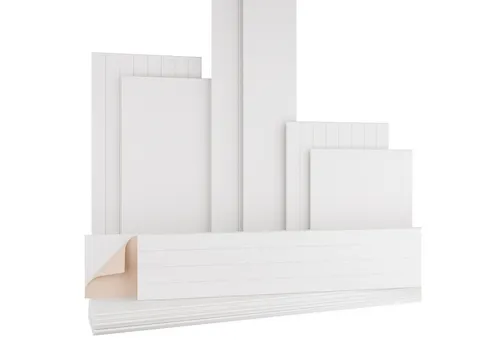 AKUSTIKO Akustikpaneele Selbstklebend 240x30cm - 3 Stück Weiß für effektive Schallreduzierung - 3 selbstklebende Akustikpaneele (2.16m²) in Weiß, Maße: 240x30cm, Stärke: 9mm. Ideal für eine verbesserte Raumakustik und Wärmeisolierung. Schnelle Installation ohne Bohren - einfach anbringen und genießen!
