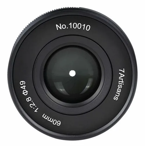 7Artisans 60mm f2,8 II für Fuji X-Mount