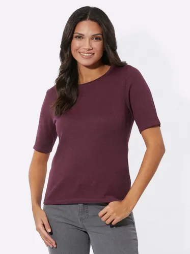 Sieh an! Strickpullover Kurzarm-Pullover Kurzarm Jersey von Sieh an!