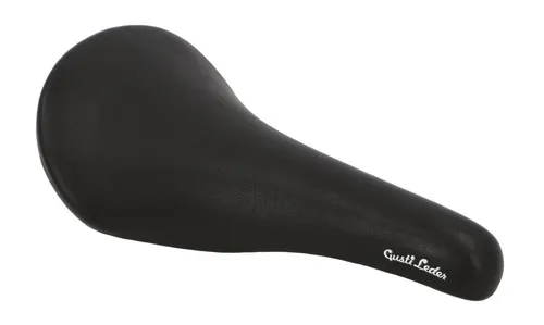 Gusti Leder Fahrradsattel Sean Y. schwarz - Hochwertiger Fahrradsattel aus robustem Rindsleder, für optimalen Komfort und Stil beim Radfahren. Ideal für den täglichen Gebrauch und lange Fahrten.