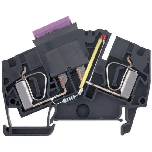 Weidmüller 1814690000-1 Sicherungsreihenklemme Zugfeder Schwarz 1 St.