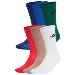 adidas Sportsocken Crew Cushioned sortiert - 6 Paar, Größe: 25-27