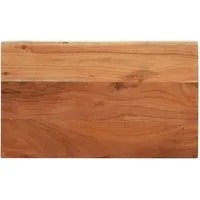 vidaXL Tischplatte aus Akazienholz 60x30 cm - Zubehör für Möbel: Hochwertige Tischplatte aus massivem Akazienholz, ideal für Bartische oder Beistelltische, verleiht deinem Raum eine rustikale Note und ist leicht zu reinigen.