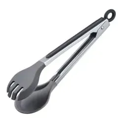 Produktbild WESTMARK Round Silicone Servierzange, hitzebeständig bis 200° C 16192270 , 1 Zange, Mini: 25,5 cm