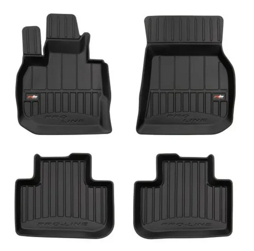 FROGUM Pro-Line 3D TPE Fußmatten für BMW X3 und X4 - Hochwertige Gummifußmatten, einfach zu installieren, bieten optimalen Schutz für den Innenraum Ihres Fahrzeugs. Ideal für BMW X3 (G01, F97) und X4 (G02, F98).