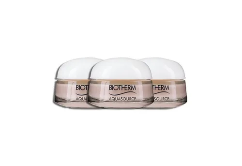 BIOTHERM Gesichtspflege Aquasource Rich Tages Creme Feuchtigkeitscreme 3x15ml