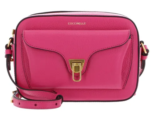 COCCINELLE Umhängetasche Camera Bag aus echtem Rindsleder