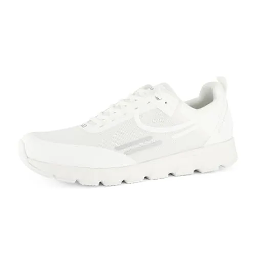 Tenhaag Sneaker Mesh Sneaker Weiß 42,5 EU - Freizeitsneaker in Größe 42,5 mit atmungsaktivem Mesh-Obermaterial für optimalen Tragekomfort und leichtem Blockabsatz.