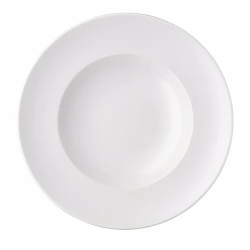 Thomas Porzellan Pastateller 30 cm - AMICI Weiß, spülmaschinenfest und mikrowellengeeignet für stilvolles Servieren