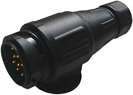 13-poliger 13 polig Anhänger Stecker 12V KFZ PKW AUTO Anhängerstecker