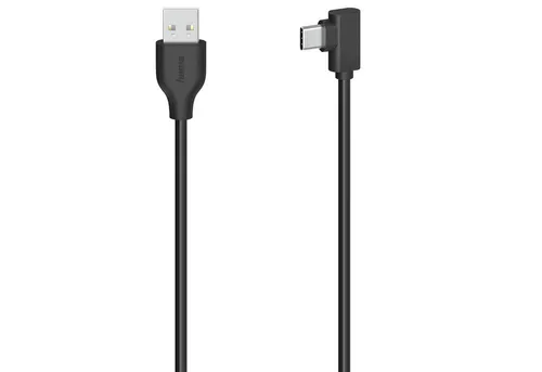 Hama USB-C auf USB-A USB-Kabel 3A 0,75m 75cm Kurz USB-Kabel, USB-C, USB-A, (75 cm), USB-A-Stecker zu C-Stecker Schnell Laden für PC Smartphone Powerbank