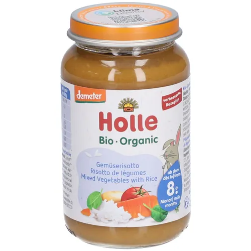 Holle Potpourri aus Gemüse mit Reis von HOLLE BABYFOOD