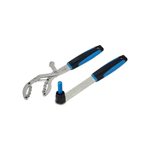 BBB CassetteRemover Set - Fahrradwerkzeuge für Kassettenwechsel - Fahrradwerkzeuge mit komplettem Set für Shimano- und SRAM-Kassetten, ideal für 10, 11 und 12 Gänge. Der T-Rex Grip sorgt für perfekten Halt beim Wechseln.