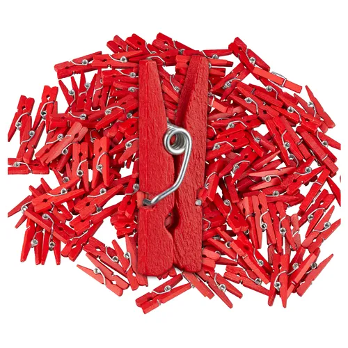 Mini Holzklammern 400er Set Fotoklammer Holz Miniklammern Bilderklammer Basteln