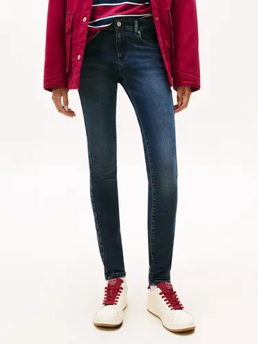Tommy Jeans Skinny-fit-Jeans SOPHIE LW SKN mit Logo-Badge, in Knöchellänge
