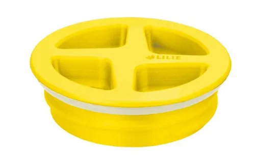 Lilie Tank-Schraubdeckel, ø120mm, gelb