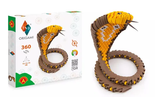 Origami 3D. Kobra (360 elementów) Alexander 5906018025712