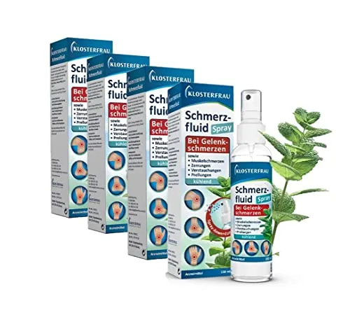 Klosterfrau Schmerzfluid Spray 4 x 150 ml von Klosterfrau