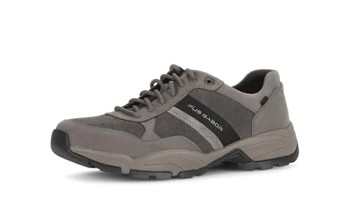 Pius Gabor Herren Sneaker Low, Männer Halbschuhe,Wechselfußbett,schnürschuhe,schnürer,straßenschuhe,Strassenschuhe,Goat/Stone,44 EU / 9.5 UK