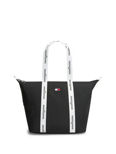 Tommy Jeans Damen Tjw ESS Daily Tote Aw0aw18461 Tragetasche, Black