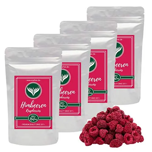Azafran Himbeeren gefriergetrocknet ganz, natürliche Himbeer Früchte getrocknet 1kg