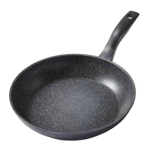 Stoneline Bratpfanne 28 cm, Anthrazit - Hochwertige Bratpfanne aus Aluminiumguss mit kratzfester Antihaftbeschichtung, ideal für fettfreies Kochen auf allen Herdarten, inklusive Induktion, und backofengeeignet bis 180°C.