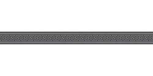A.S. Création 895943 selbstklebende Bordüre Only Borders 9 Borte, 1 Stück, schwarz