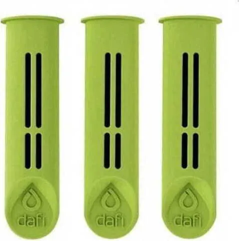 Filtereinsatz für Dafi Flasche Limette 3 Stk