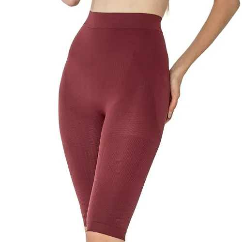 SLIMCELL Anti Cellulite Leggings Damen Draining Kurze Radlerhose - Shape Leggings Damen, Mikrofaser Shapewear Bauchweg, Kompressionsstrumpfhose, Kompressionsleggins - Made in Italy