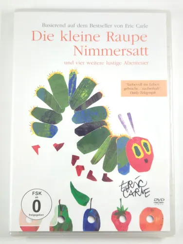 Die kleine Raupe Nimmersatt und vier weitere lustige Geschichten (DVD) NEU