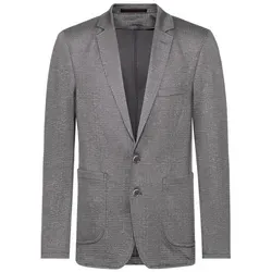 GREIFF Sakko Greiff Corporate Wear Herren Sakko CASUAL Glencheck Hellgrau 56 grau 56