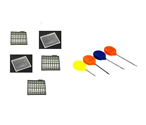 Zite Fishing Boilie-Werkzeug-Set - 4 Tools für das Karpfen-Angeln + 389 Boilie-Stopper