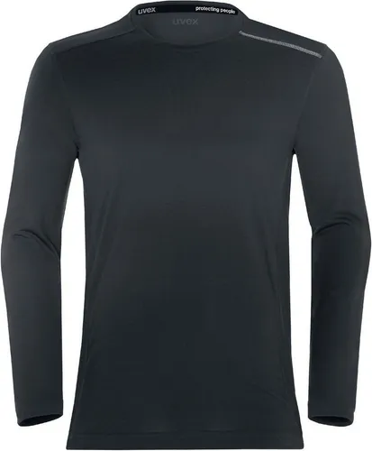 uvex suXXeed Longsleeve anthrazit, Größe M - Herren-Shirt mit durchdachter Funktionalität und sportlichem Design, ideal für Freizeit und Beruf, bietet perfekten Sitz und absolute Passform.