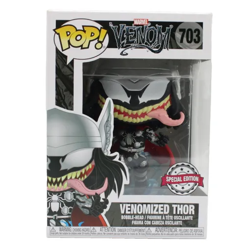 Funko Pop! Marvel Venom 703 Venomized Thor Special Edition Vinyl Bobble Head