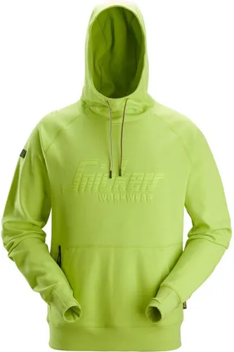 Logo-Hoodie Lime Gr. XXL - Sonstige, stylischer Hoodie in leuchtendem Lime für einen trendigen Look und hohen Tragekomfort.