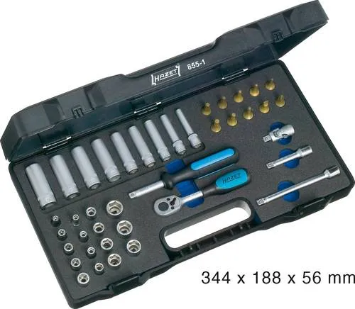 HAZET 855-1 Werkzeug-Satz - Werkzeug-Sets in original Hazet Qualität, kompakt und ideal für Profis und Heimwerker.